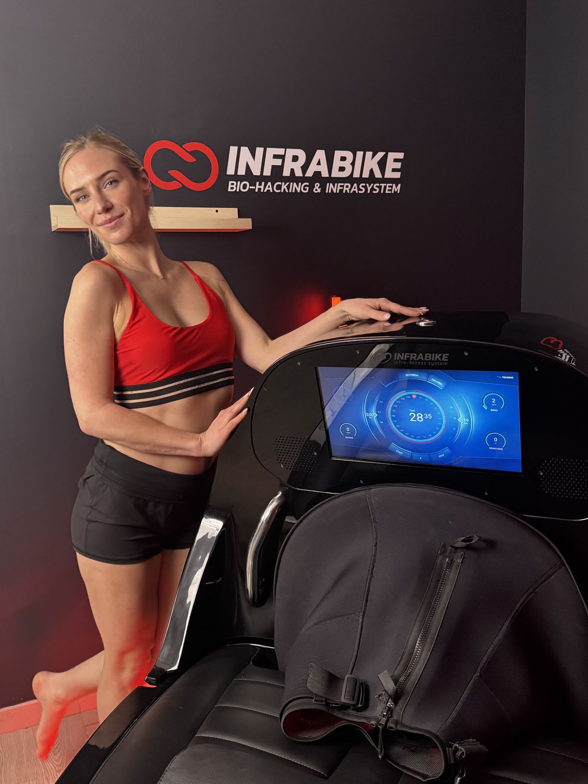 Écran Metabolic Balance System InfraBike